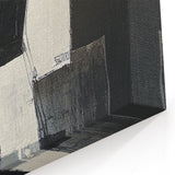 Minimalist Abstract Figurative Wall Art – Modern Monochrome Design