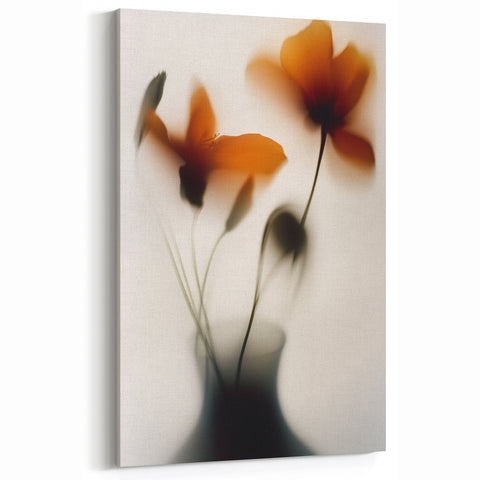 Dreamy Floral Silhouette - Fine Art Photography Wall Decor