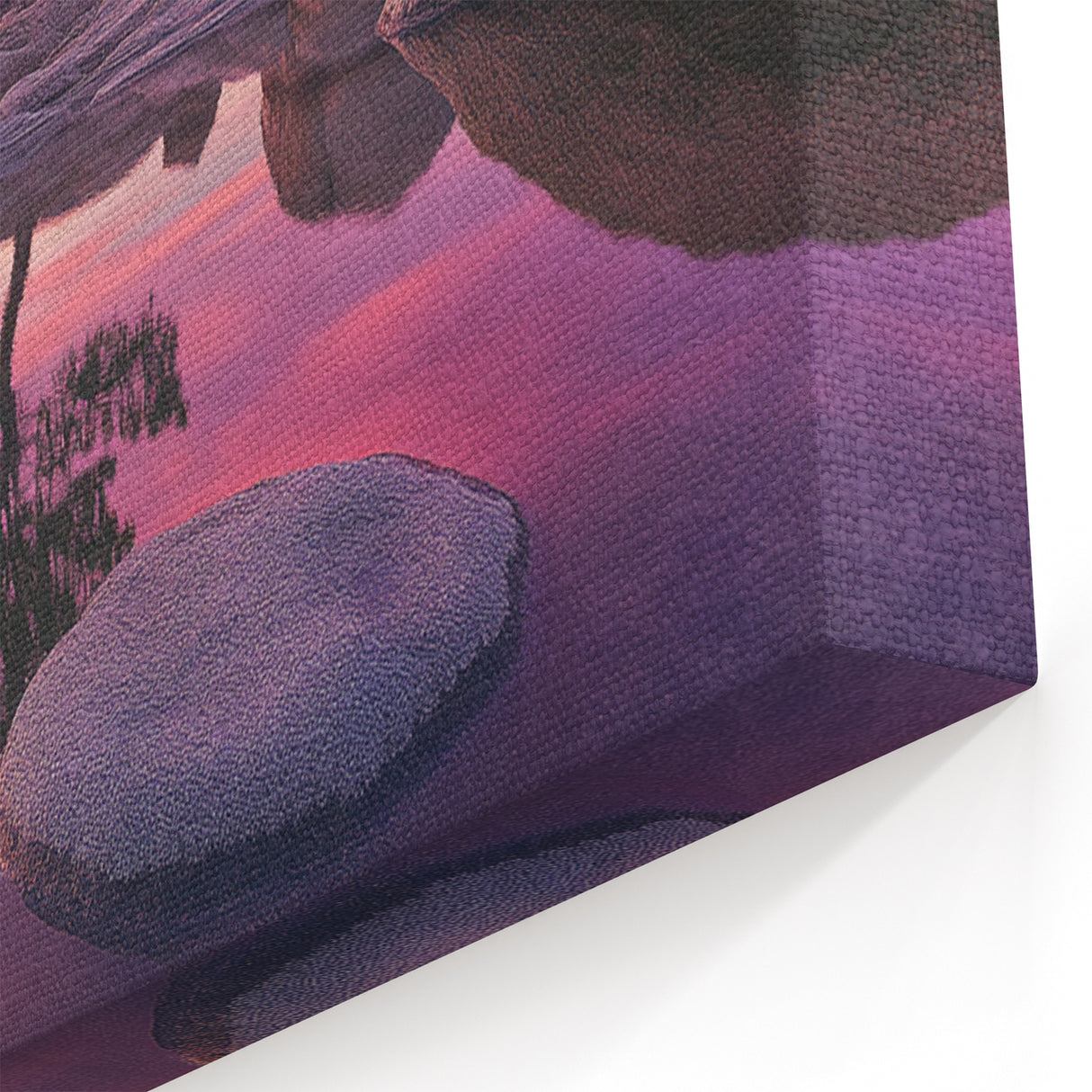 Serene Sunset Reflection – Tree Art Prints & Nature Wall Decor