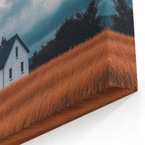 Storm Over the Fields – Dramatic Landscape Art & Nature Wall Decor