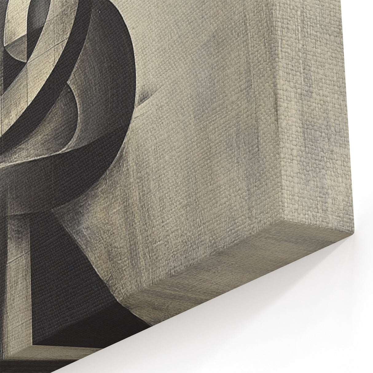 Abstract Human Form Artwork – Minimalist Monochrome Figurative Art