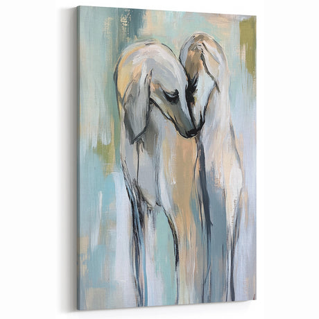 Figurative Abstract Art Prints – Elegant Animal-Inspired Wall Decor