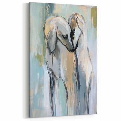 Figurative Abstract Art Prints – Elegant Animal-Inspired Wall Decor