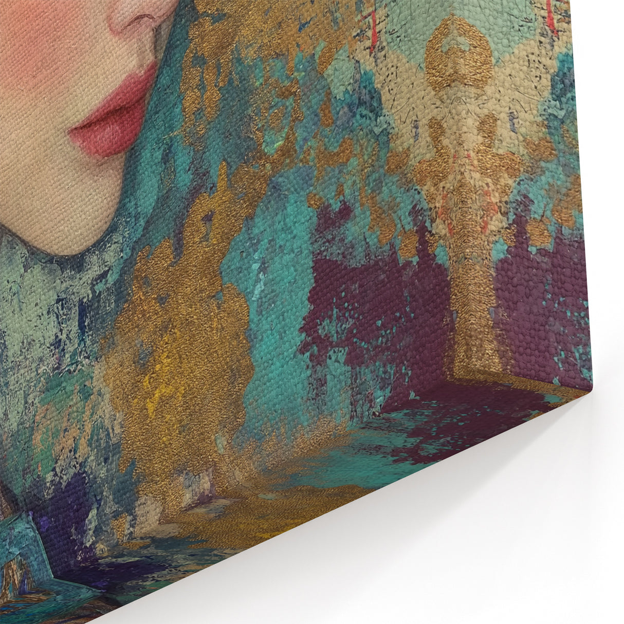 Elegant Figurative Wall Decor – Contemporary Abstract Portrait Art