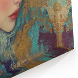 Elegant Figurative Wall Decor – Contemporary Abstract Portrait Art