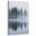 Misty Forest Reflection - Fine Art Photography Acrylic Prints