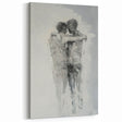 Abstract Figurative Wall Art – Emotional Monochrome Human Form