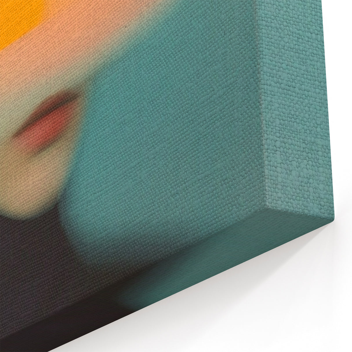 Minimalist Figurative Wall Decor – Modern Abstract Blurred Portrait