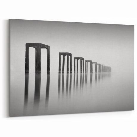 Abandoned Pier - Fine Art Photography Canvas Prints