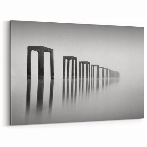 Abandoned Pier - Fine Art Photography Canvas Prints