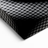 Abstract Body in Fishnets - Black & White Fine Art Photography