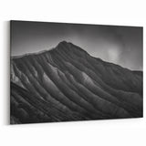 Rugged Mountain Ridges - Black & White Fine Art Photography