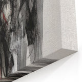 Abstract Figurative Wall Art – Mysterious Human Silhouettes