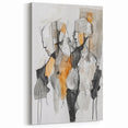Expressive Abstract Figurative Wall Art – Dual Human Forms