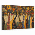 Whimsical Abstract Figurative Wall Art – Enchanted Forest