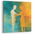 Abstract Figurative Wall Art – Harmonious Connection