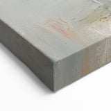 Minimalist Abstract Floral Wall Art – Elegant Pastel Canvas Print
