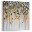 Textured Abstract Floral Wall Art – Modern Drip-Style Canvas