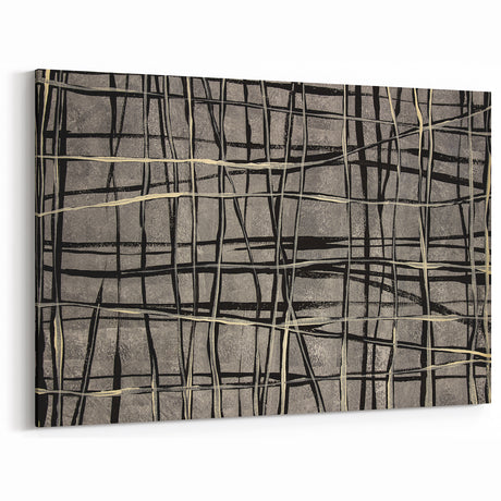 Modern Abstract Wall Art - Geometric Minimalist Canvas Print