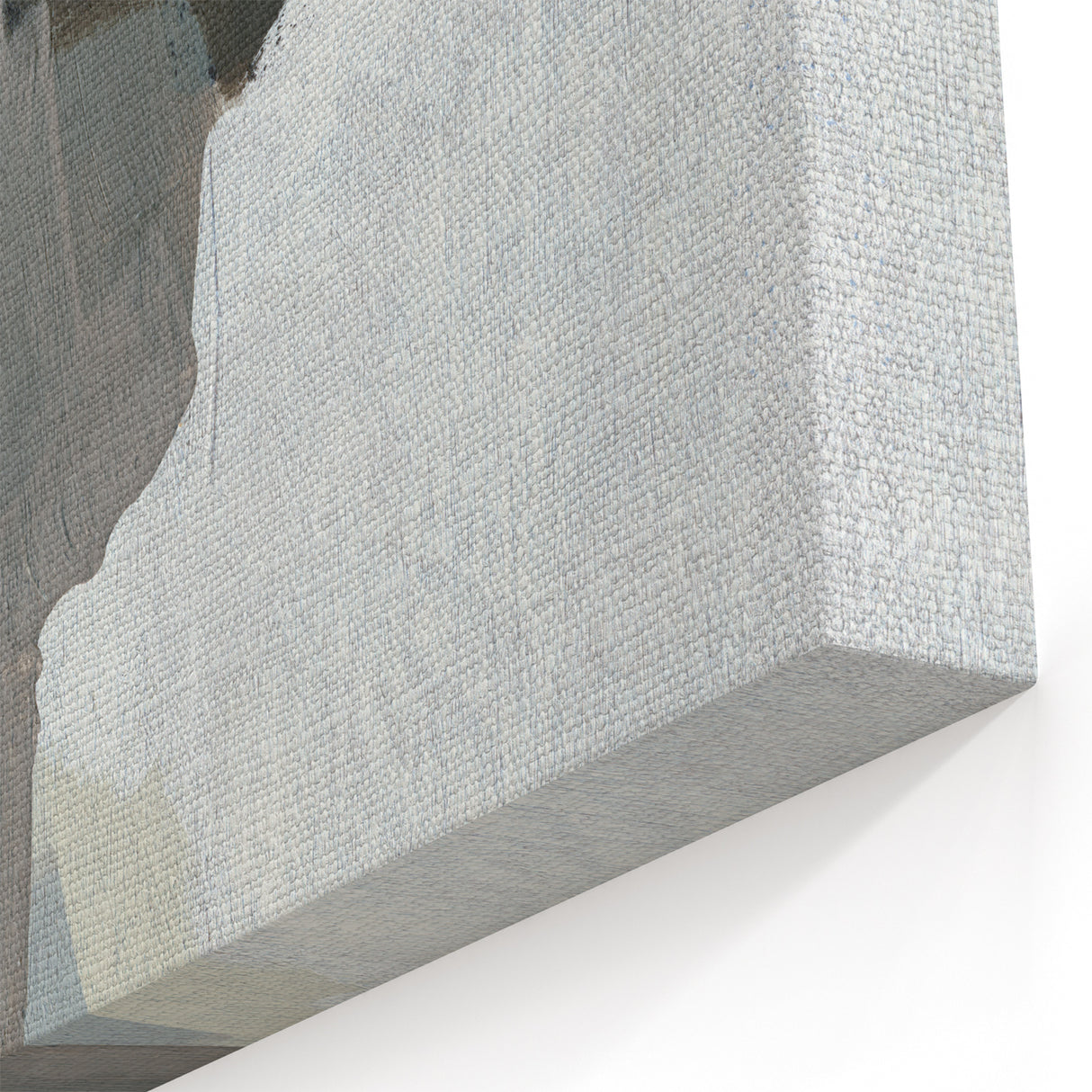 Neutral Abstract Wall Art - Earthy Geometric Modern Canvas Print