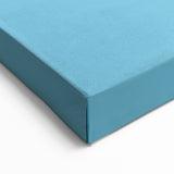 Minimalist Abstract Art – Fluid Blue Modern Wall Decor