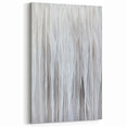 Contemporary Canvas Prints - Soft White & Gray Abstract Art