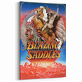 Blazing Saddles 1970s Vintage Movie Poster Classic 70s Film Art