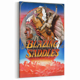 Blazing Saddles 1970s Vintage Movie Poster Classic 70s Film Art