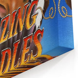 Blazing Saddles 1970s Vintage Movie Poster Classic 70s Film Art