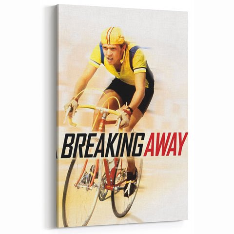 Breaking Away 1970s Vintage Movie Poster Classic 70s Film Art