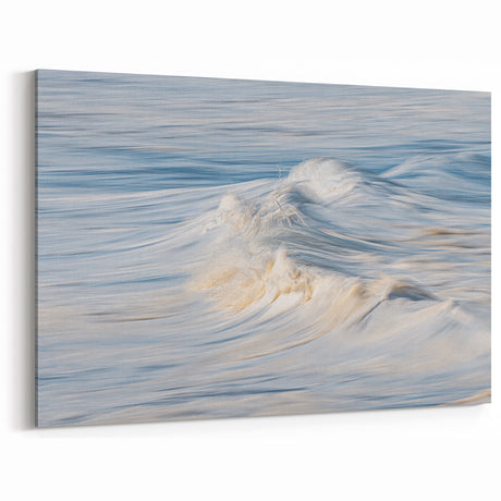 Calming Landscape Acrylic Print – Serene Waves Wall Art