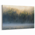 Calming Landscape Acrylic Prints – Misty Forest & Lake View