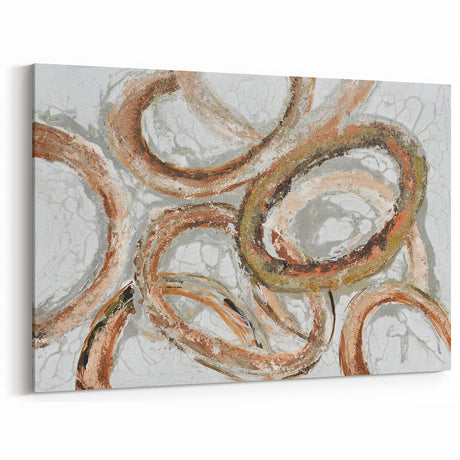 Modern Monochrome Wall Art – Serene Landscape Abstract Print