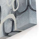 Modern Monochrome Wall Art – Abstract Geometric Design
