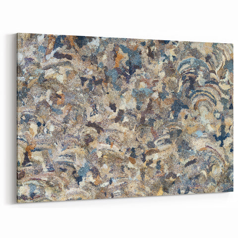 Peaceful Scenery Framed Art – Earthy Abstract Landscape
