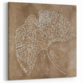 Serene Landscape Wall Art – Tranquil Nature Canvas Print in Beige