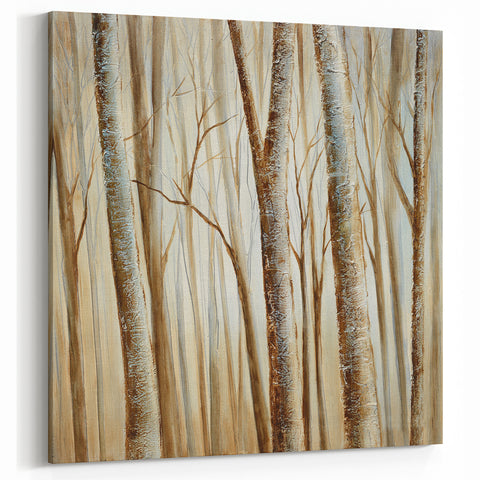 Peaceful Scenery Framed Art – Calming Forest Landscape Canvas