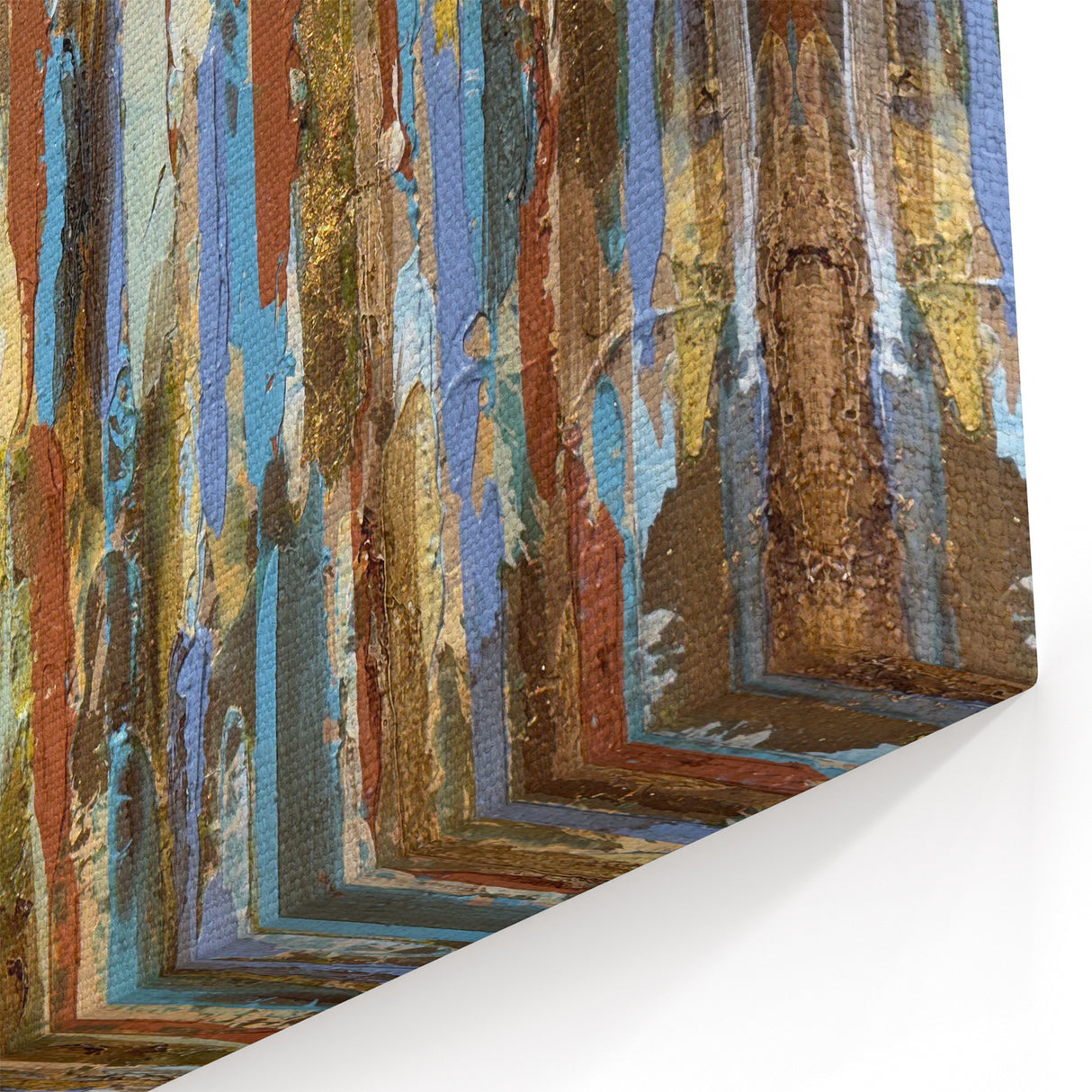Calming Landscape Acrylic Prints – Rustic Abstract Wall Art