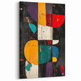 Modern Abstract Expressionist Wall Art – Geometric Canvas Print