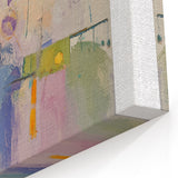 Soft Abstract Expressionist Wall Art – Pastel Dream Canvas Print