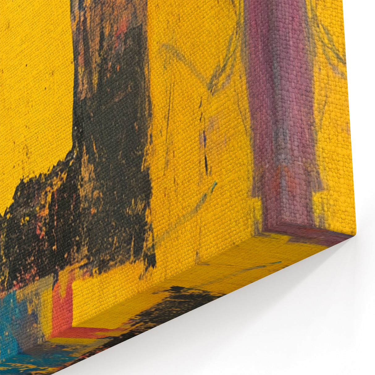 Abstract Expressionist Wall Art – Vibrant Modern Canvas Print