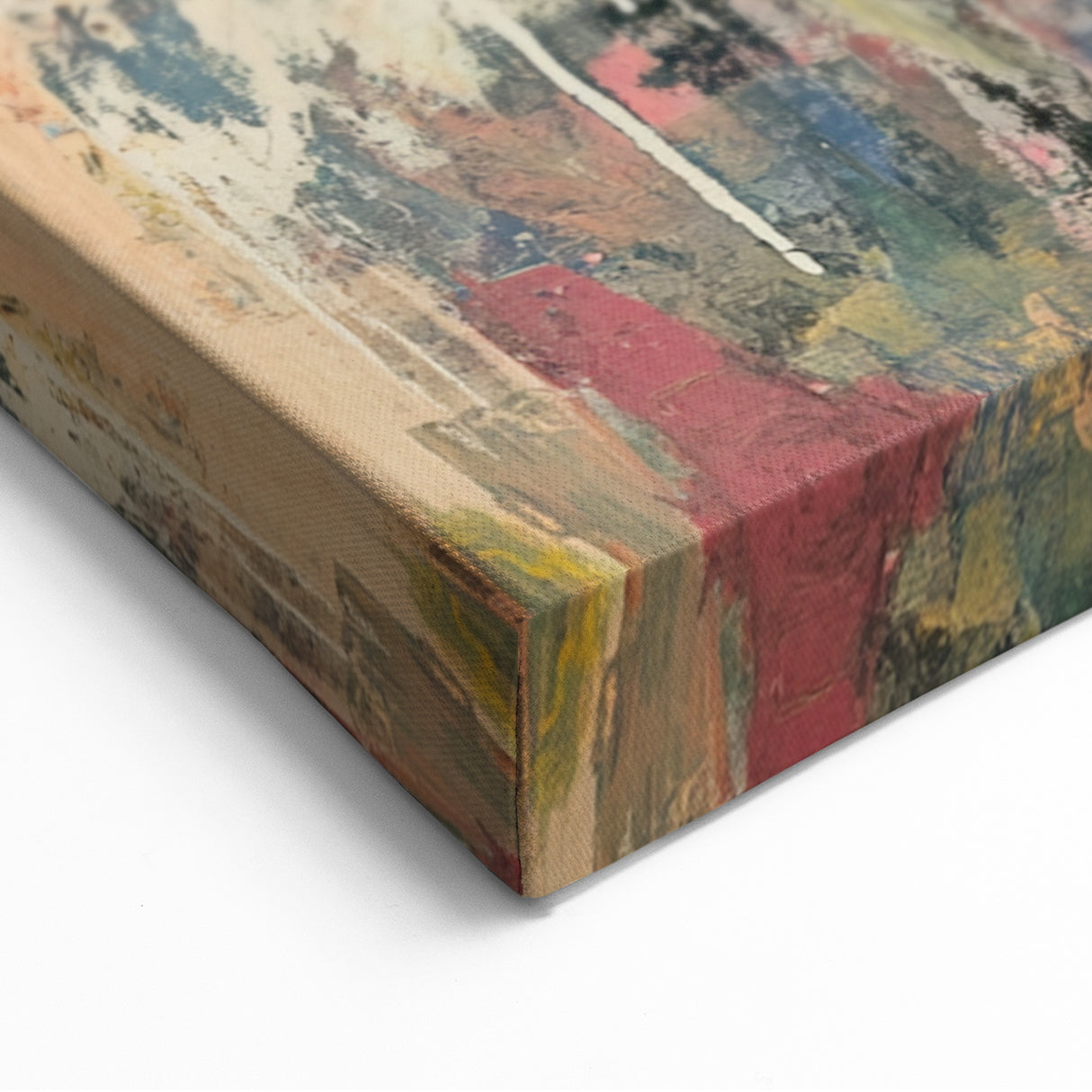 Abstract Expressionist Wall Art – Vibrant Modern Canvas Print