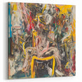 Expressive Abstract Expressionist Wall Art – Bold Textured Canvas