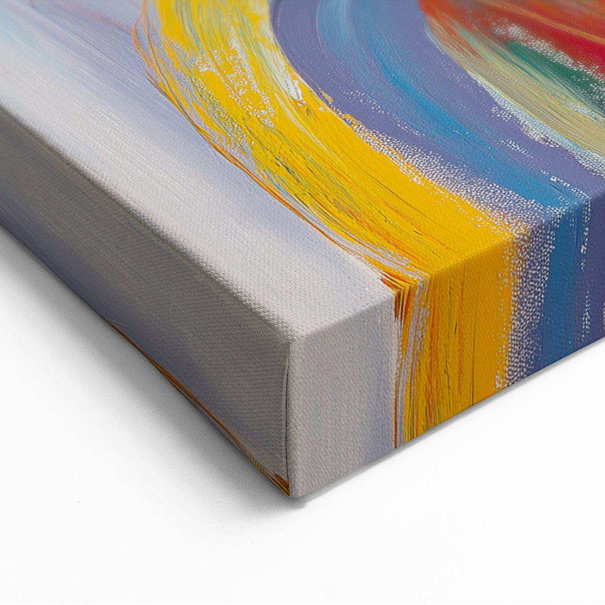 Vibrant Abstract Expressionist Wall Art – Bold Colorful Canvas