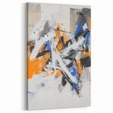 Edgy Abstract Expressionist Wall Art – Modern Dynamic Canvas