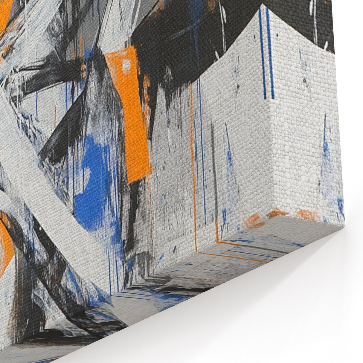 Edgy Abstract Expressionist Wall Art – Modern Dynamic Canvas