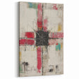 Geometric Abstract Expressionist Wall Art – Textured Modern Canvas