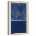 Minimalist Abstract Geometric Wall Art – Royal Blue Modern Print