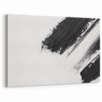 Minimalist Black and White Abstract Wall Art - Modern Canvas