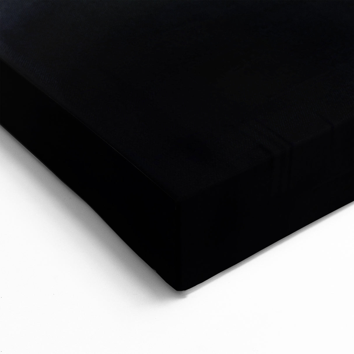 Black and White Geometric Wall Art - Modern Abstract Canvas Print